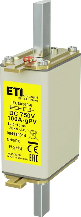 Image of *NH0 gPV 100A/750V DC