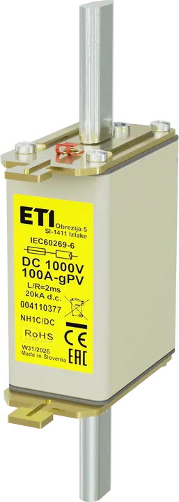 Image of NH1C gPV 100A/1000V DC