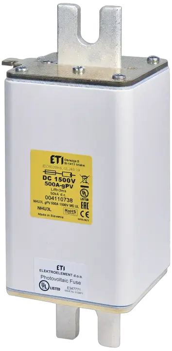 Image of NHS3L/MS gPV 350A/1500V DC UL