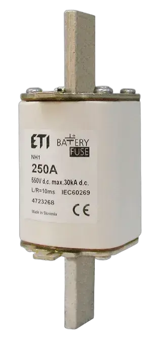 Image of NH3/K gBat 630A/550V DC